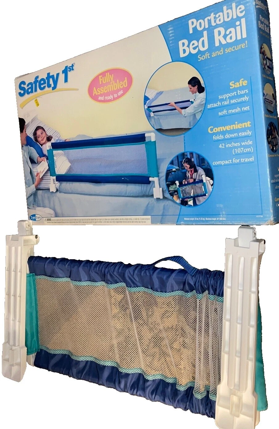 Cama de Bebé de riel Safety 1st Bed Rails