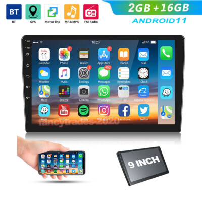 9 Inch Touchscreen Car Radio Double 2Din Android 11 Car Stereo GPS Wifi 4-Core