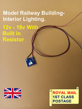 12v-18v LED Model Railway Building-Interior Lighting For Hornby OO HO 341-1