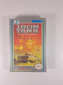 1988 NES NINTENDO IRON TANK THE INVASION OF NORMANDY COMPLETE CIB
