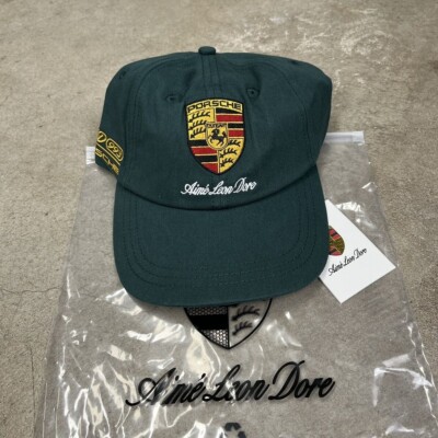 Aime leon dore x Porsche 993 Turbo Racing Hat Green