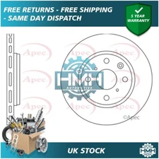 Fits C1 107 108 Aygo 1.0 1.2 1.4 HDi Brake Disc Front Poppy 4246F0