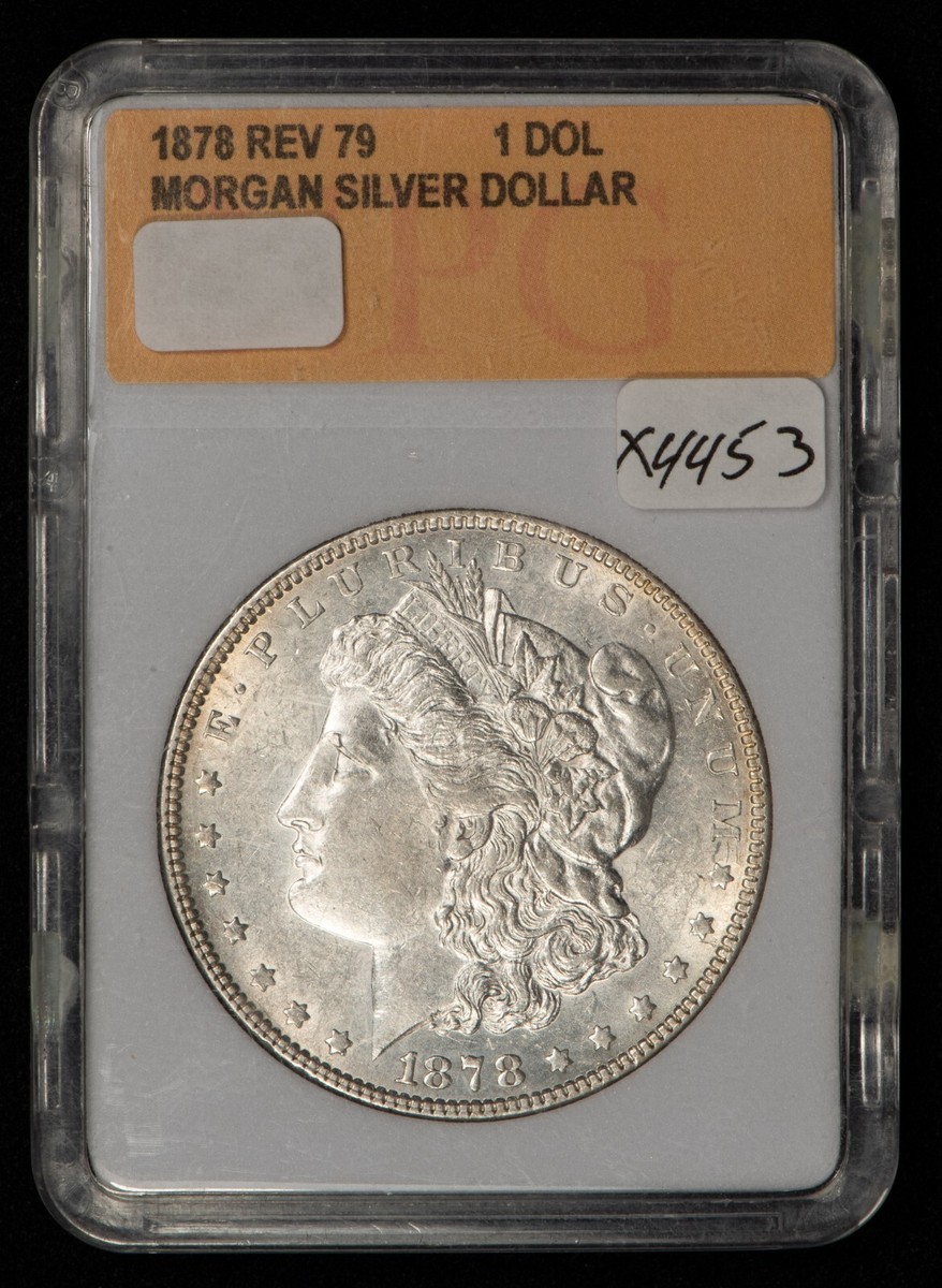 1878 Rev 79 $1 Morgan Silver Dollar - Nice Coin - NPG MS 66 - SKU