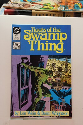 ROOTS OF THE SWAMP THING #4 (1986) Batman, Bernie Wrightson, Len Wein, DC Comics