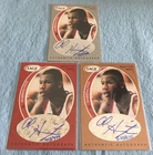 (3) AL HARRINGTON 1998 SAGE ROOKIE SIGNED AUTOGRAPH CARD 187/400 625/600 403/999