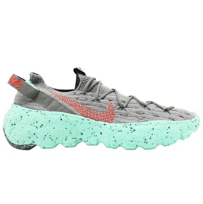 Nike (M's 9/W's 10.5) Space Hippie 04 Running Shoes Dark Stucco/Team Orange