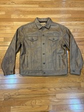 Gap Blue Jeans VTG World Standard Leather Tru...