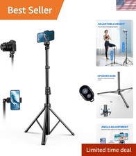 Professional 67" Tripod with Remote - Perfect for Live Streaming Selfies