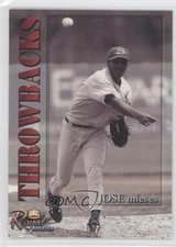 2001 Royal Rookies Throwbacks Jose Mieses #4 RC 0b5