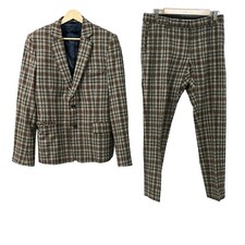 Paul&Joe Gray Dark Brown Multi Mens Suit