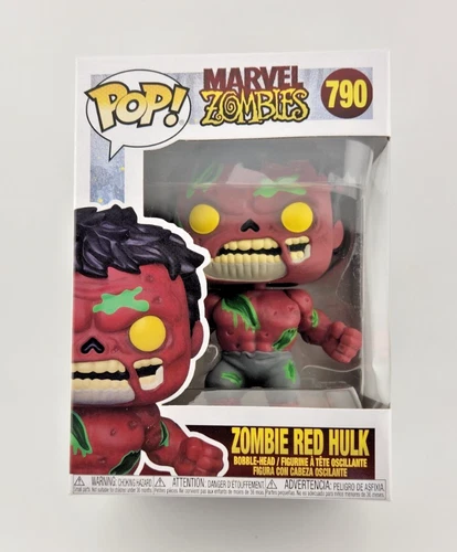 Funko Pop! Vinyl: Marvel - Zombie Red Hulk #790 - New