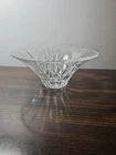 Vtg Marquis by Waterford Crystal Sheridan Flared Bowl 8"x3.5" Rainfall Signed