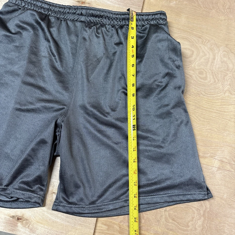 Pantalones Cortos Atléticos Grandes Ivy Crew Sport Para Hombre Nylon Gris Gris Foto 4 de 4