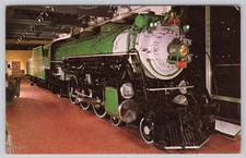 1967 Southern Railway 1401 Pacific Locomotive Smithsonian Washington DC Postcard