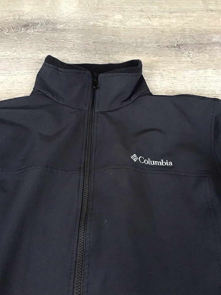 Chaqueta Columbia Para Hombres Grande Softshell Forrada de Vellón Omni Shield Impermeable Foto 4 de 4