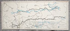 Original 1940 WW2 German Map Showing the Invasion of Poland in 1939