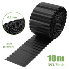 Corrugated Metal Garden Edging 6IN X 33FT Sturdy Lawn Landscape Edging Border