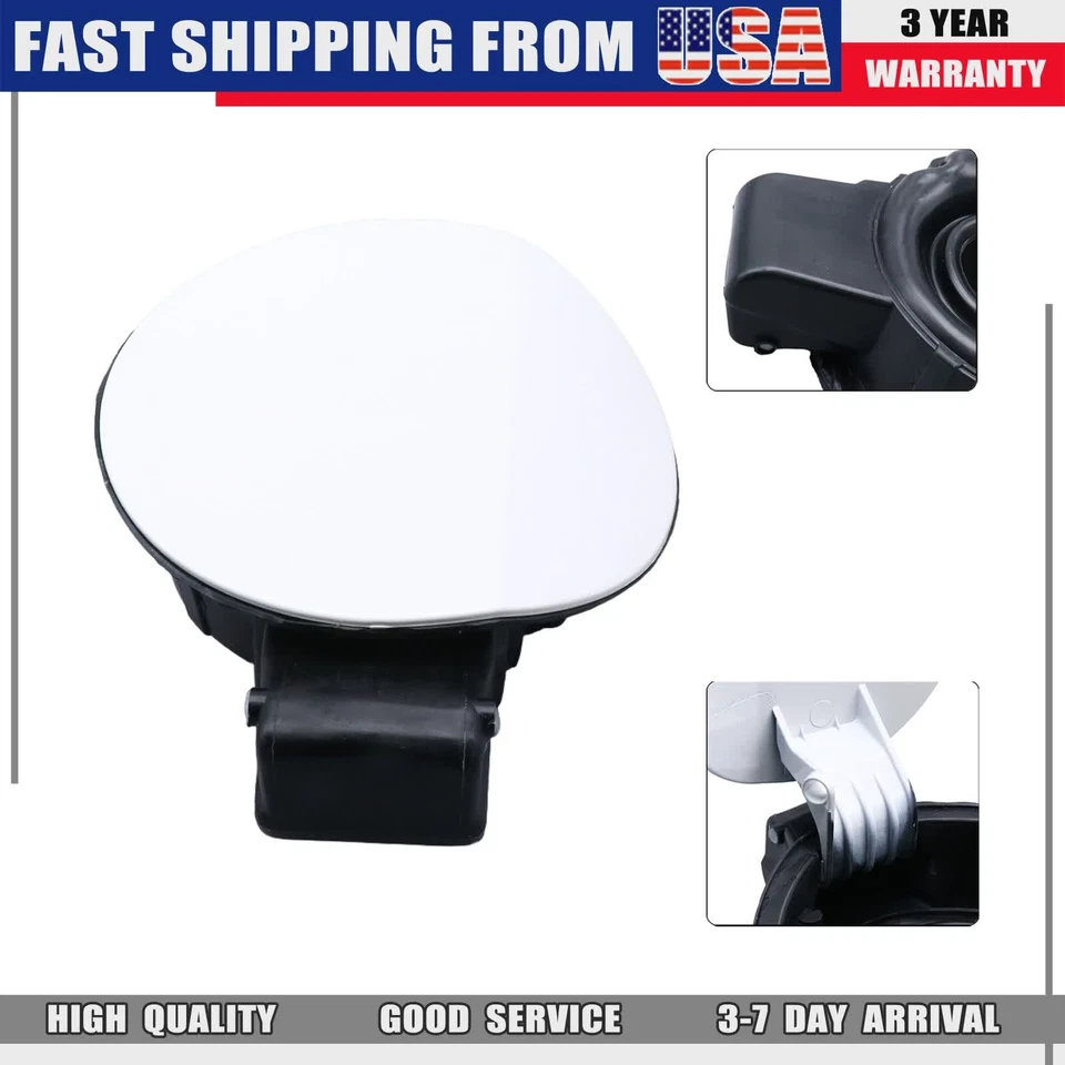 Para VW Tiguan 08-18 5N0809857D NUEVO Blanco Tanque de Combustible Gas Relleno Puerta Tapa Cubierta EE. UU. Foto 3 de 4