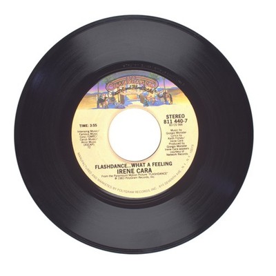 Irene Cara; Helen St. John - Flashdance...What A Feeling; Love Theme 45 (G)