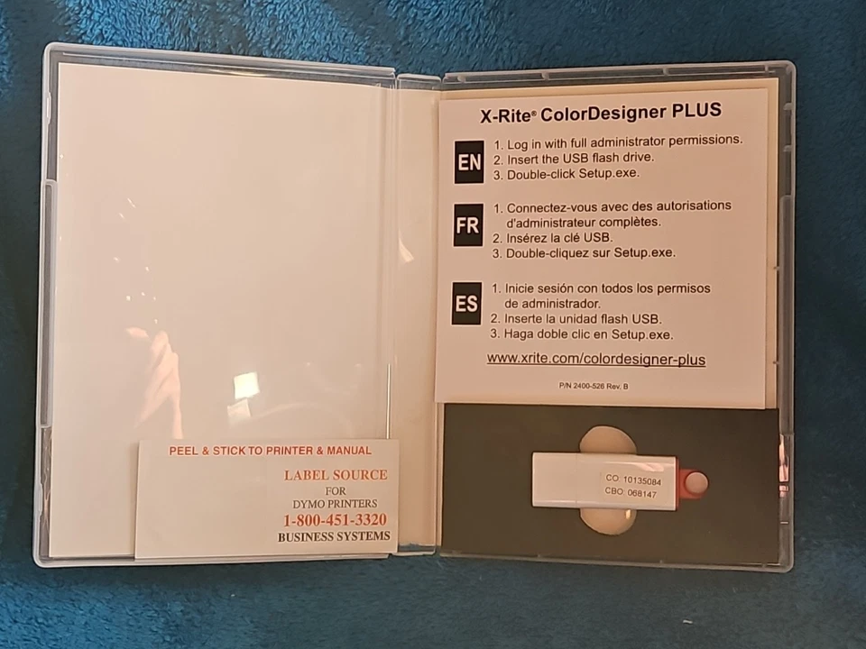 Software de correspondência de cores X-Rite ColorDesigner Plus V3 pintura Win. Vista, 7, 8 e 10 - Imagem 3 de 3