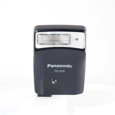 Panasonic Pe-20s Electronic Flash Black Tested Working From Japan Panasonic Pe-20s Electronic Flash Black Tested Working From Japan