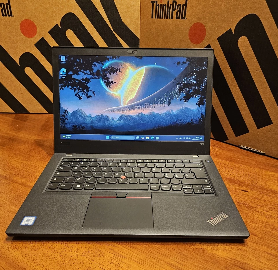 🔴Lenovo Thinkpad T480 Core i5 8350U 8/256 14" FHD Touchscreen,Office!🔴