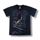 Vintage Mad Engine Marvel Wolverine Black Short Sleeve Y2K T-Shirt Men's Small