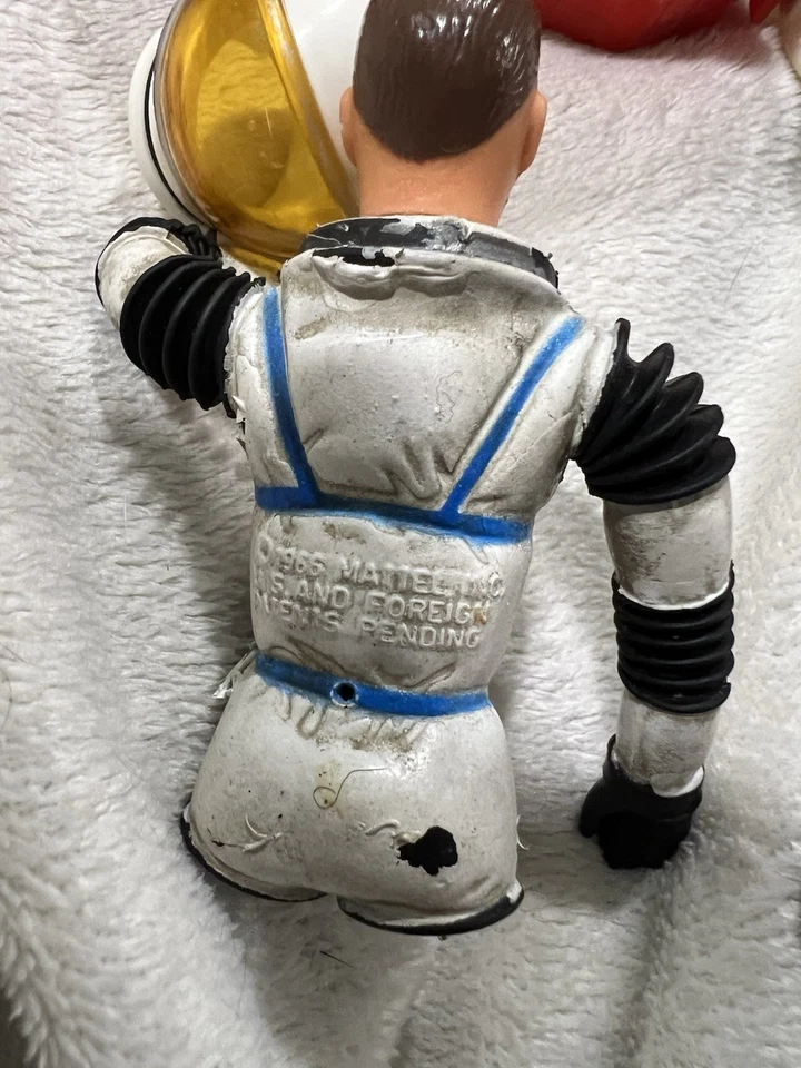 Lote de bonecos vintage 1967 MAJOR MATT MASONS SATÉLITE LOCKER brinquedos trenó G1NS - Imagem 4 de 4