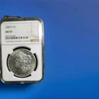 1884-S Morgan Silver Dollar AU55 NGC