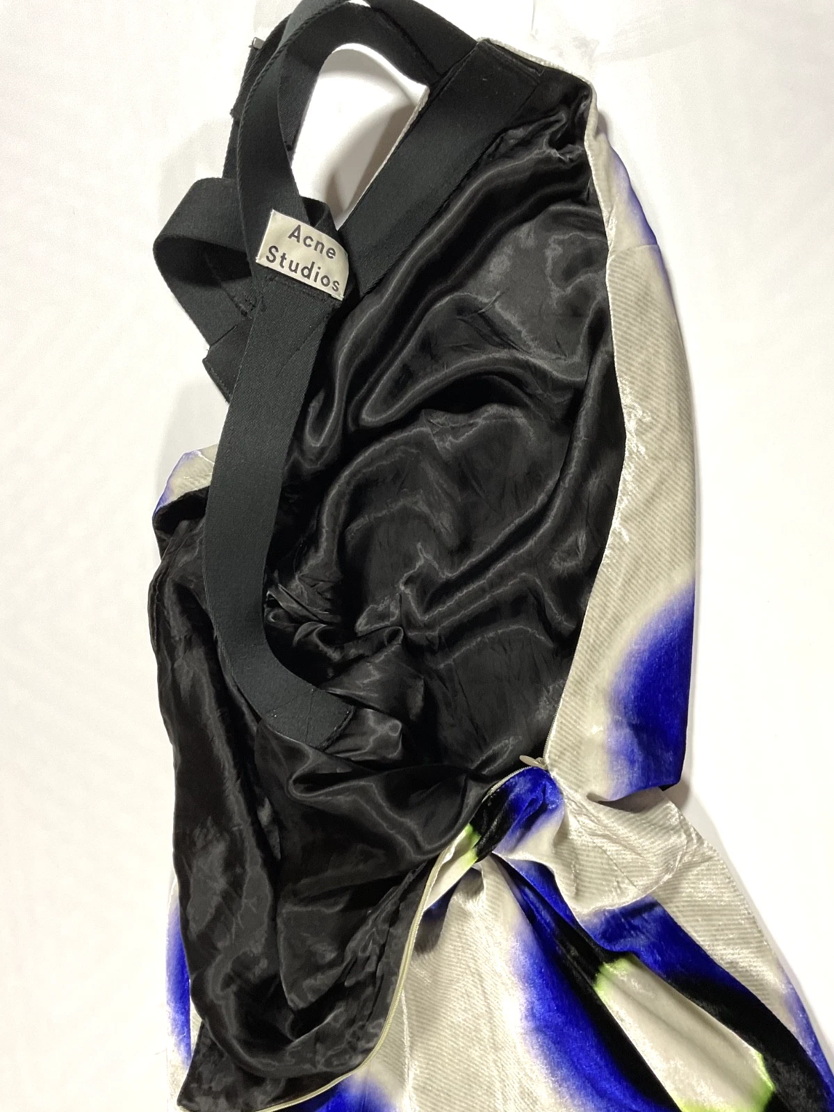 RARO abito velluto ACNE Studios primavera estate 2016 grafica Rivka PR 36