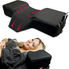 Wimpernkissen für Wimpernverlängerungen - Curved Memory 1 Stück (1er Pack), schwarz 