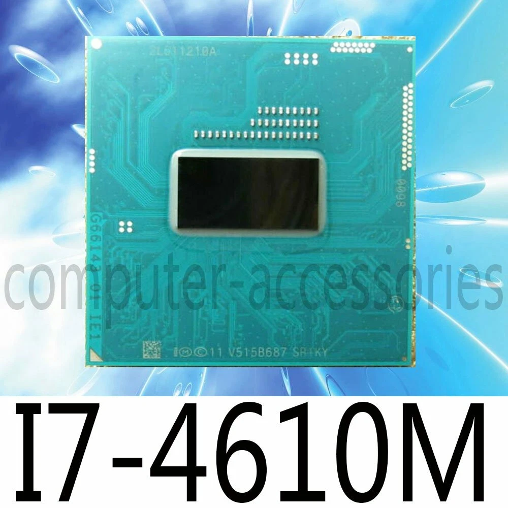 Intel Core I7-4610M 3.0G-3.7G 4M HM87 Socket G3 SR1KY CPU Processor