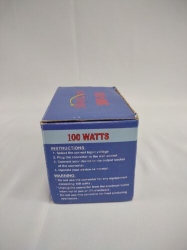 Simran SMF-100 Deluxe Worldwide 110V-240V Voltage Converter - Picture 4 of 7