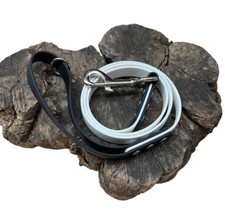 Biothane Deluxe Dog Leash - 5/8" width - waterproof, stink proof 3.5' USA Made