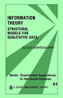 Information Theory: Structural Models for Qualitative Data by Dr. Klaus H. Krippendorff (Paperback, 1986)