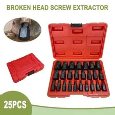 Stripped Bolt Extractor Impact Socket Set 25 PCS Damaged Bolt Remover Easy Out