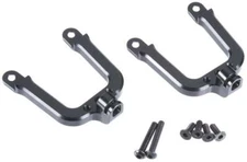 STRC Aluminum Rear Shock Tower Black SCX10 (2) STA80025RBK