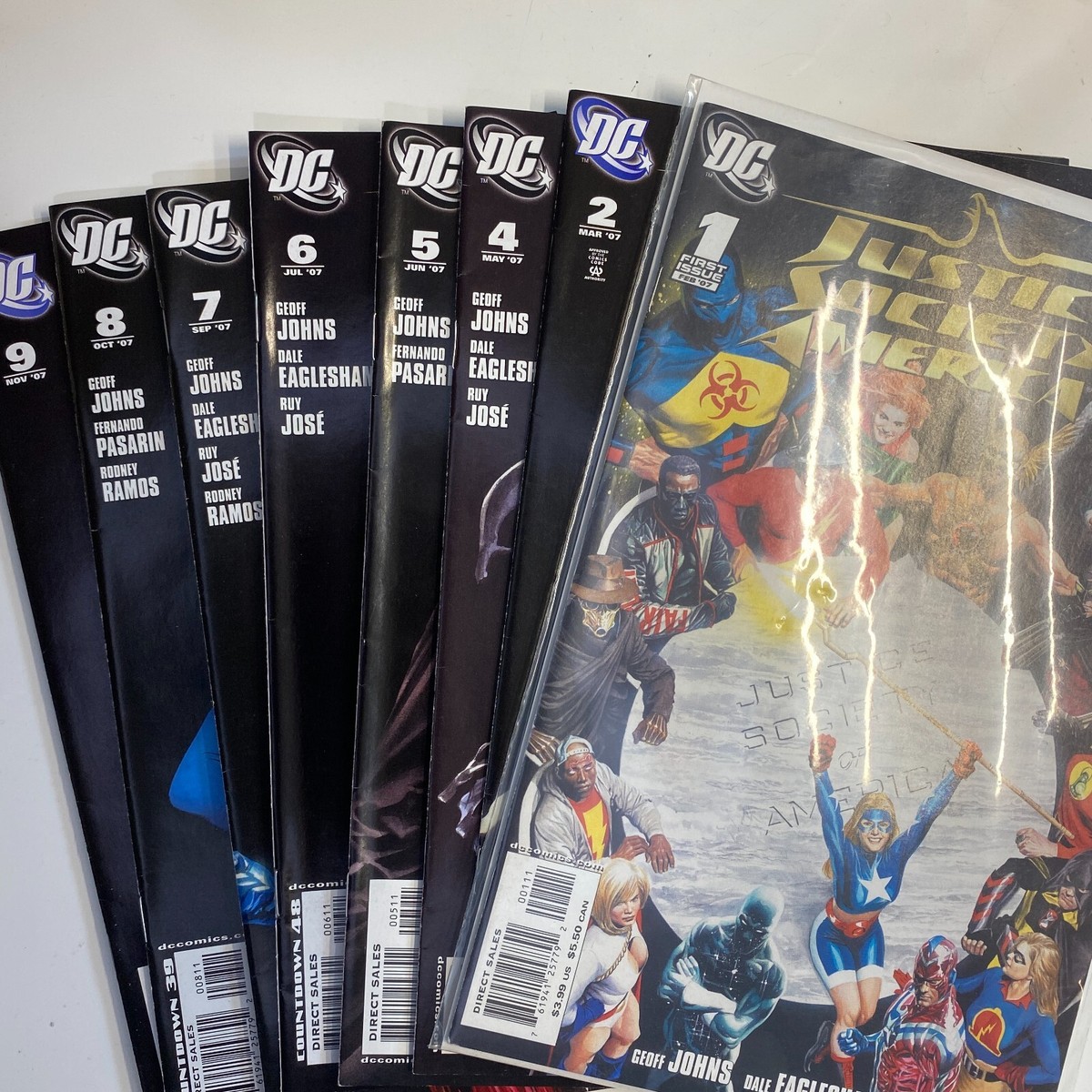 Comic Book Justice Society of America # 1 2 4 5 6 7 8 9 | eBay