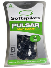 Softspikes Pulsar Golf Cleat Fast Twist 16 Count Green-Friendly 8 Flexible Legs