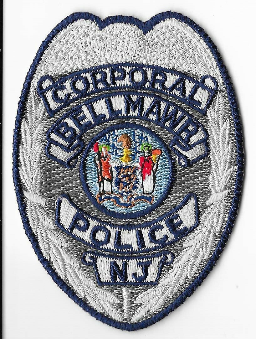 Bellmawr Police Department, New Jersey Corporal Breast Patch eBay