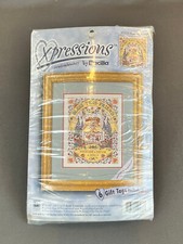 NOS Bucilla Expressions BLESS THIS FRIEND Crewel Embroidery Kit 42533 8"x10"