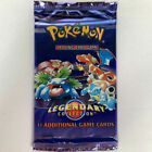 Wizards of the Coast Pokemon Empty Booster Pack Legendary Collection Base Set Wrapper Design TCG 2002
