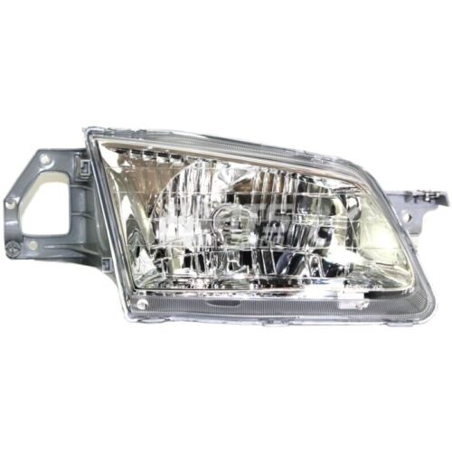 New Halogen Head Lamp Assembly Right Side Fits 1999-2000 Mazda Protege Sedan - Picture 1 of 6