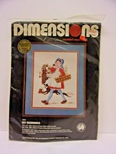 Dimensions No Swimming Counted Cross Stitch Kit New in Package