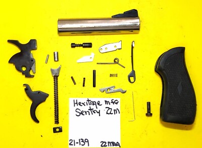 HERITAGE ARMS SENTRY 22 MAGNUM PARTS BARREL HAMMER TRIGGER GRIP #21-139
