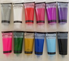 Tempera Paints Bright  Metallic Colors 1.5 oz/Tube, Select: Color