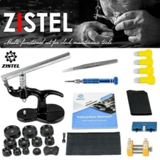 Watch Battery Replace Tool Kit Watch Back Remover Tool Watch Press Set + 12 Dies