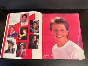 SUPERSTARS 1986 14 BOOK COVERS MICHAEL J FOX MADONNA WHITNEY BRYAN ADAMS