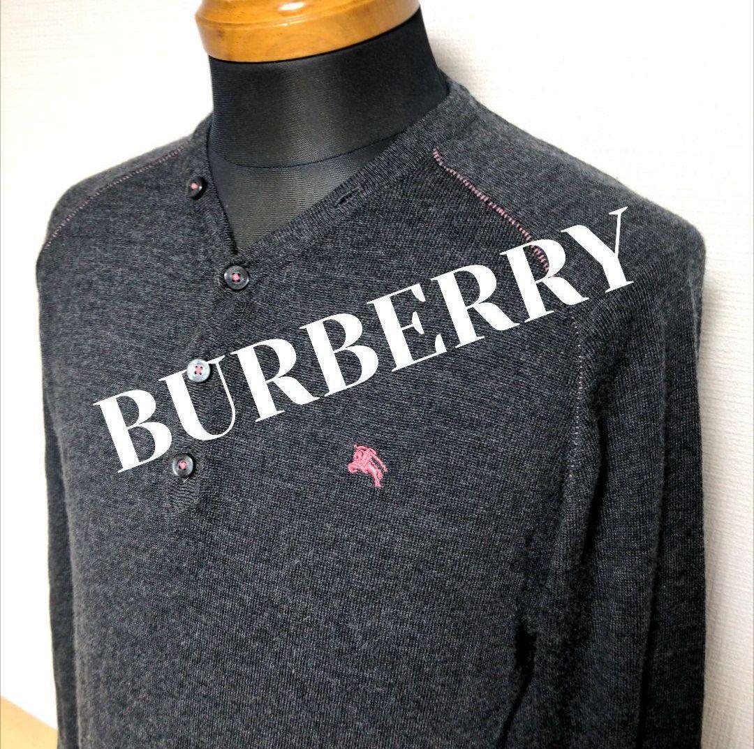 Burberry knit sweater Men's Fashion from Japan