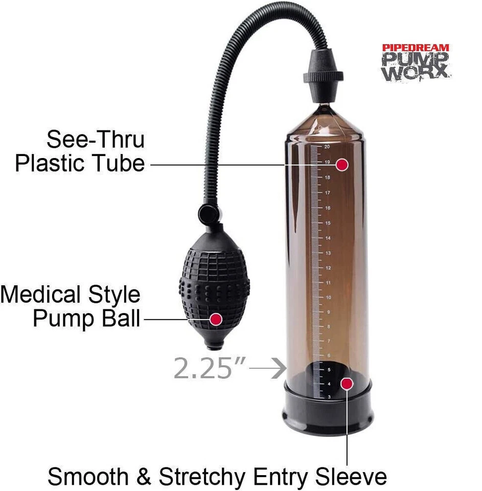 Beginner Penis Pump Power Vacuum for Men Big Dick Stretcher Male Enlarger System - Image 3 of 4